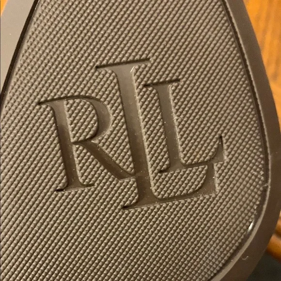 Ralph Lauren Alani Tan Leather Pump Stiletto Heels Pointed Toe - Picture 14 of 16